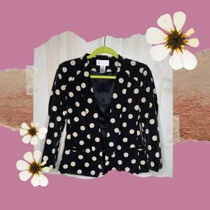 Corey Lynn Calter Polka Dot Blazer